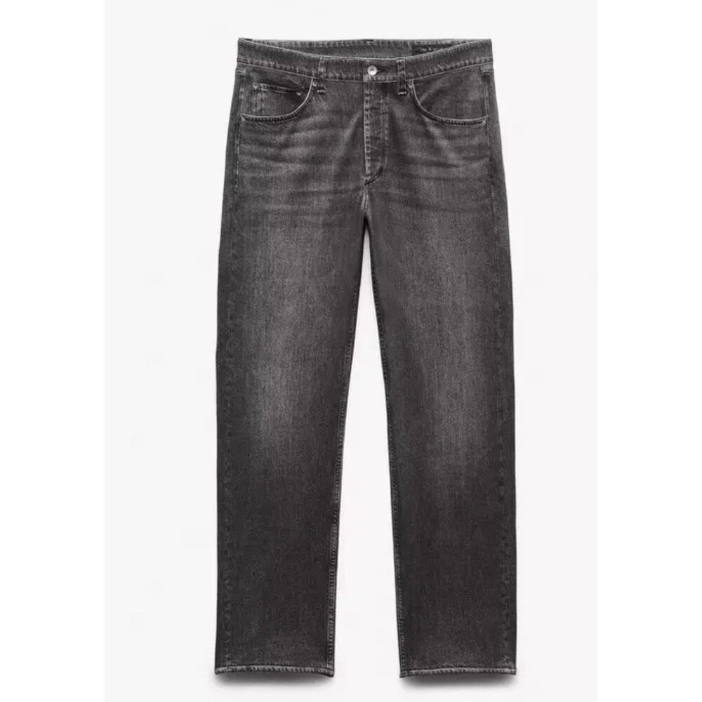 Rag & Bone Miramar Fit 4 Straight Pant Men Sz 30x30 Grey Knit Jeans Comfy NWOT